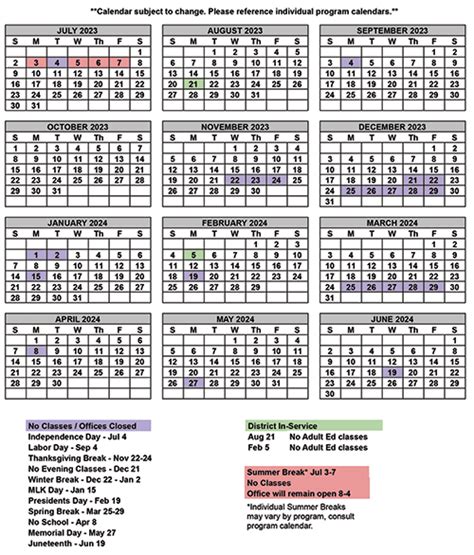 Ehove 2023 Calendar
